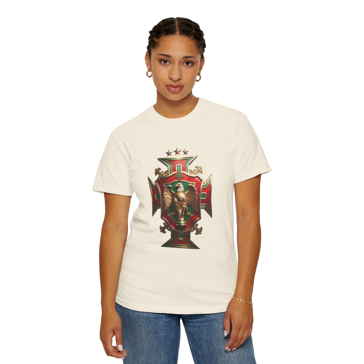 Portugal Football 'Brasão Real' Order of Christ Shield | Premium Graphic Tee