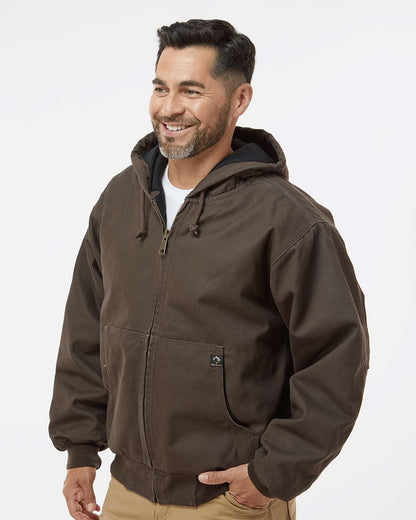 Men's Cheyenne Boulder ClothÂ™ Hooded Jacket with Tricot Quilt Lining