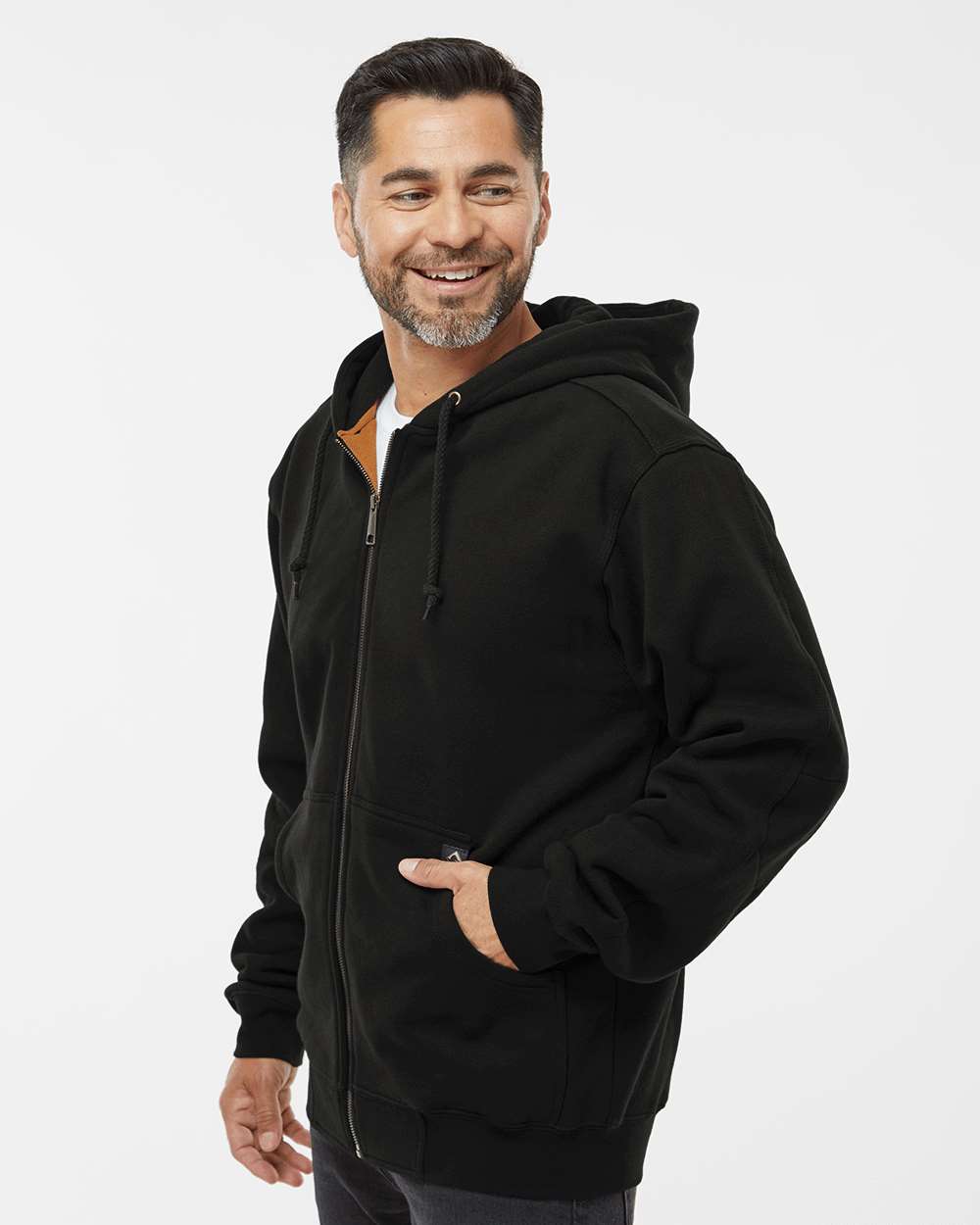 Men's Crossfire Heavyweight Power Fleece Hooded Jacket with Thermal Lining