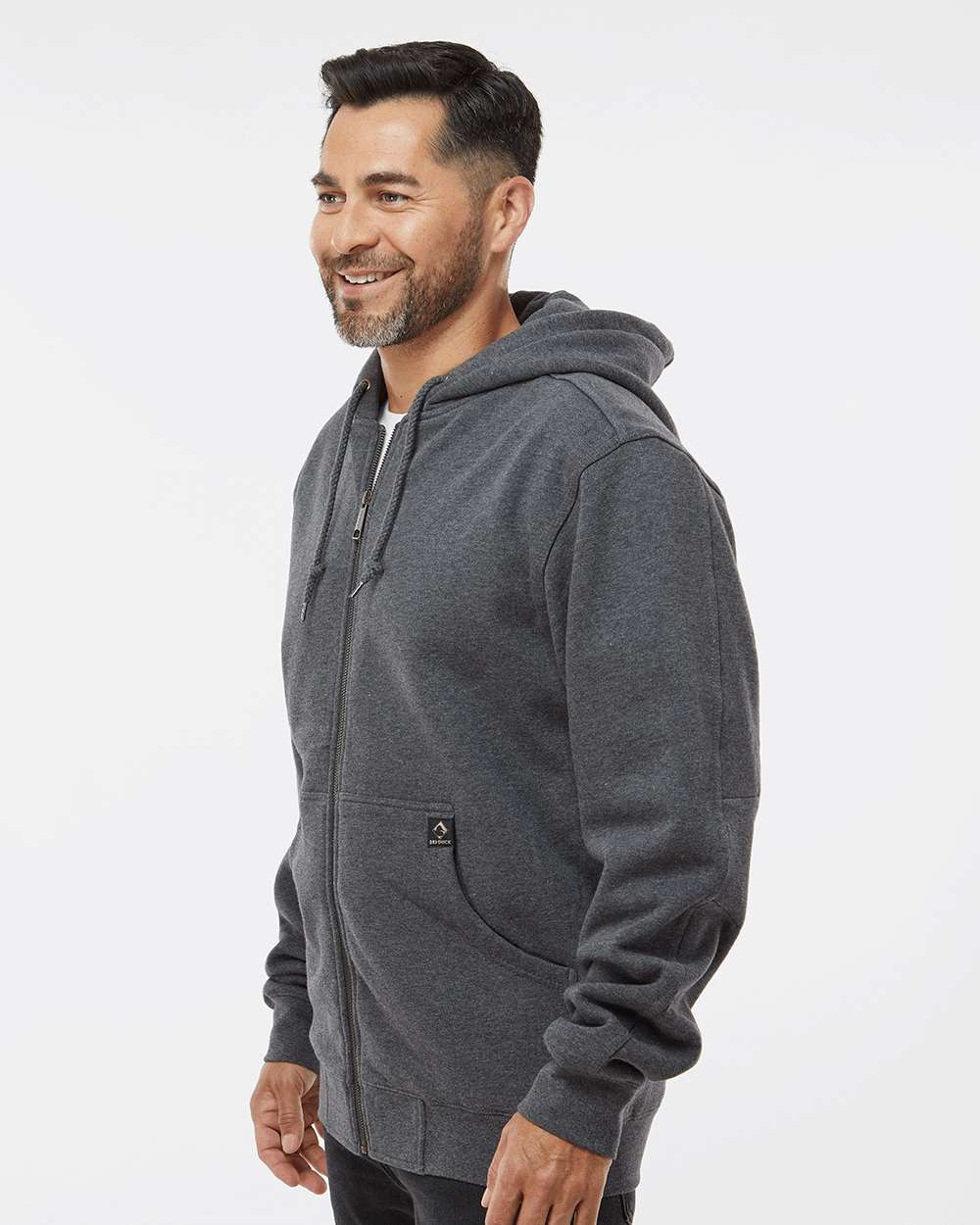 Men's Crossfire Heavyweight Power Fleece Hooded Jacket with Thermal Lining