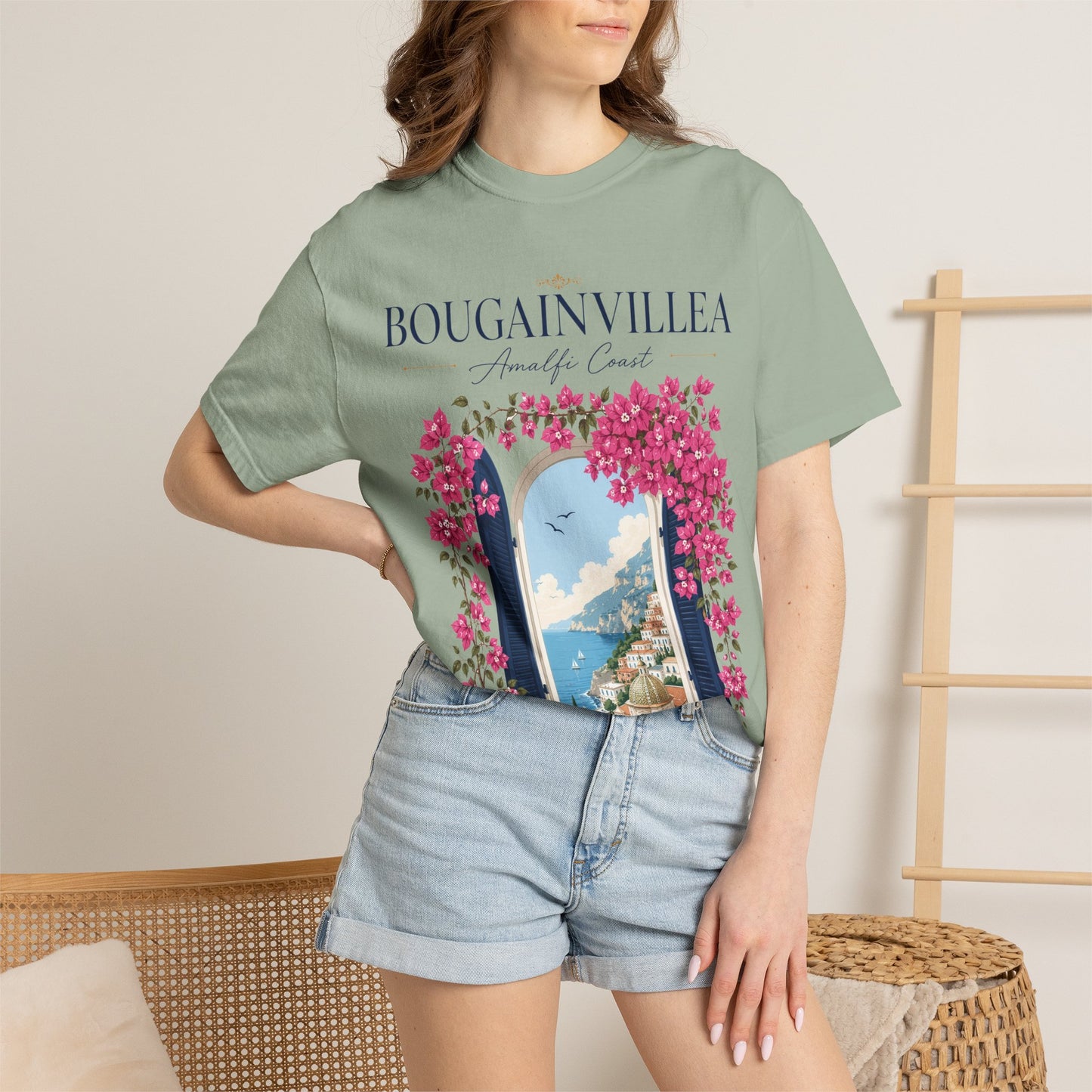 Bougainvillea – Amalfi Coast | Premium Graphic Tee
