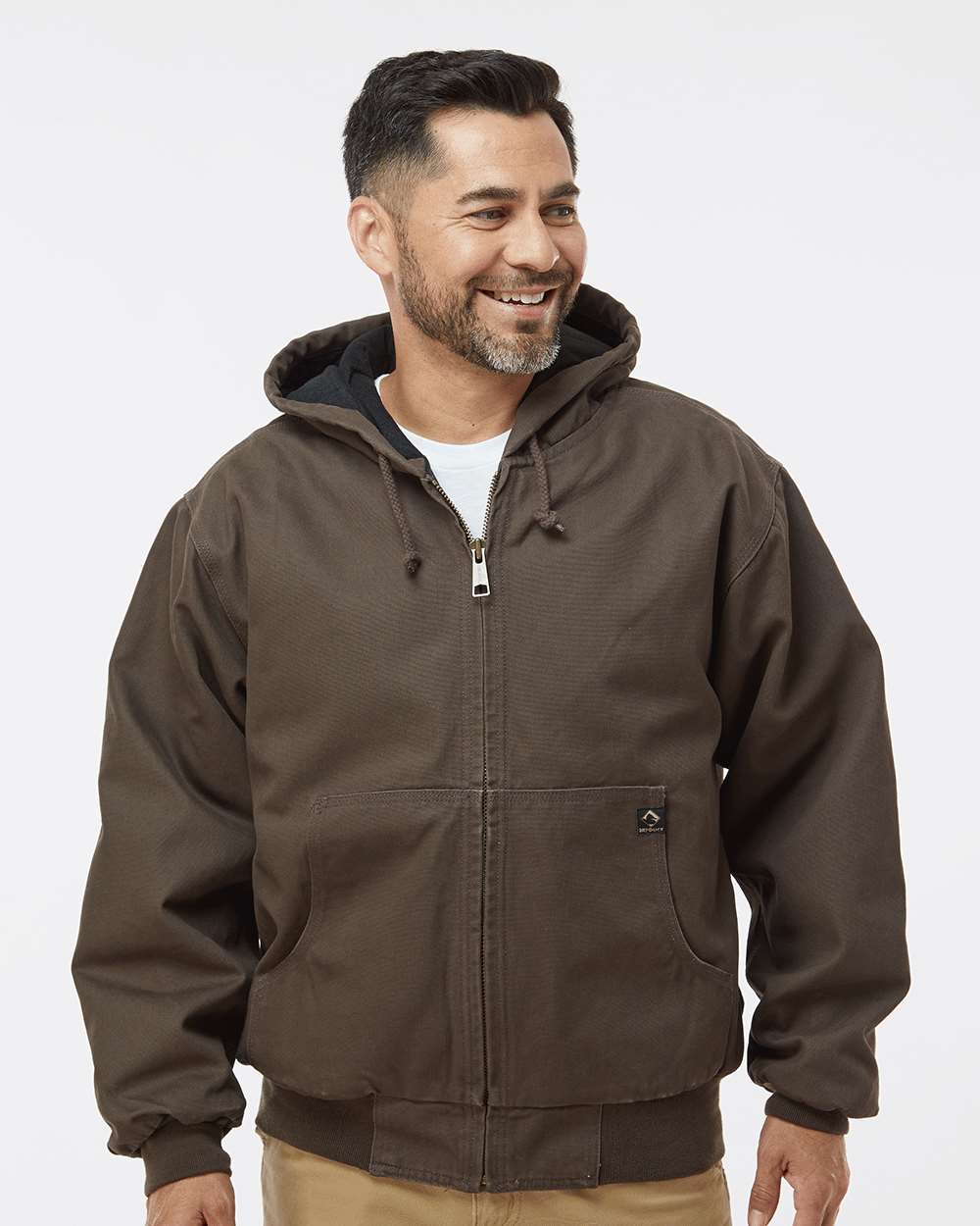 Men's Tall Cheyenne Boulder ClothÂ™ Hooded Jacket with Tricot Quilt Lining