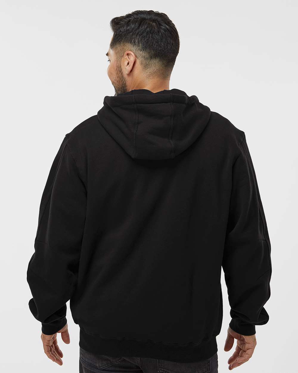 Men's Tall Crossfire Heavyweight Power Fleece Hooded Jacket with Thermal Lining