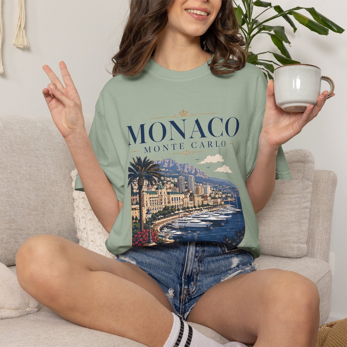 Monaco Monte Carlo – Luxury Coast | Premium Summer Tee
