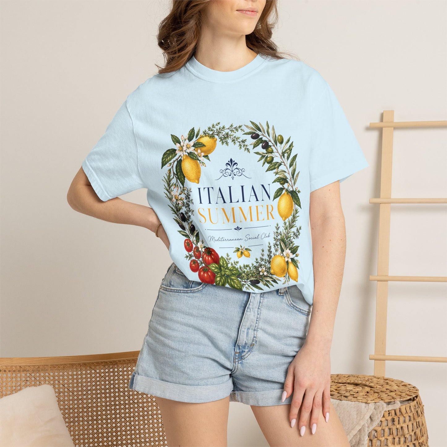 Italian Summer – Mediterranean Social Club | Premium Graphic Tee