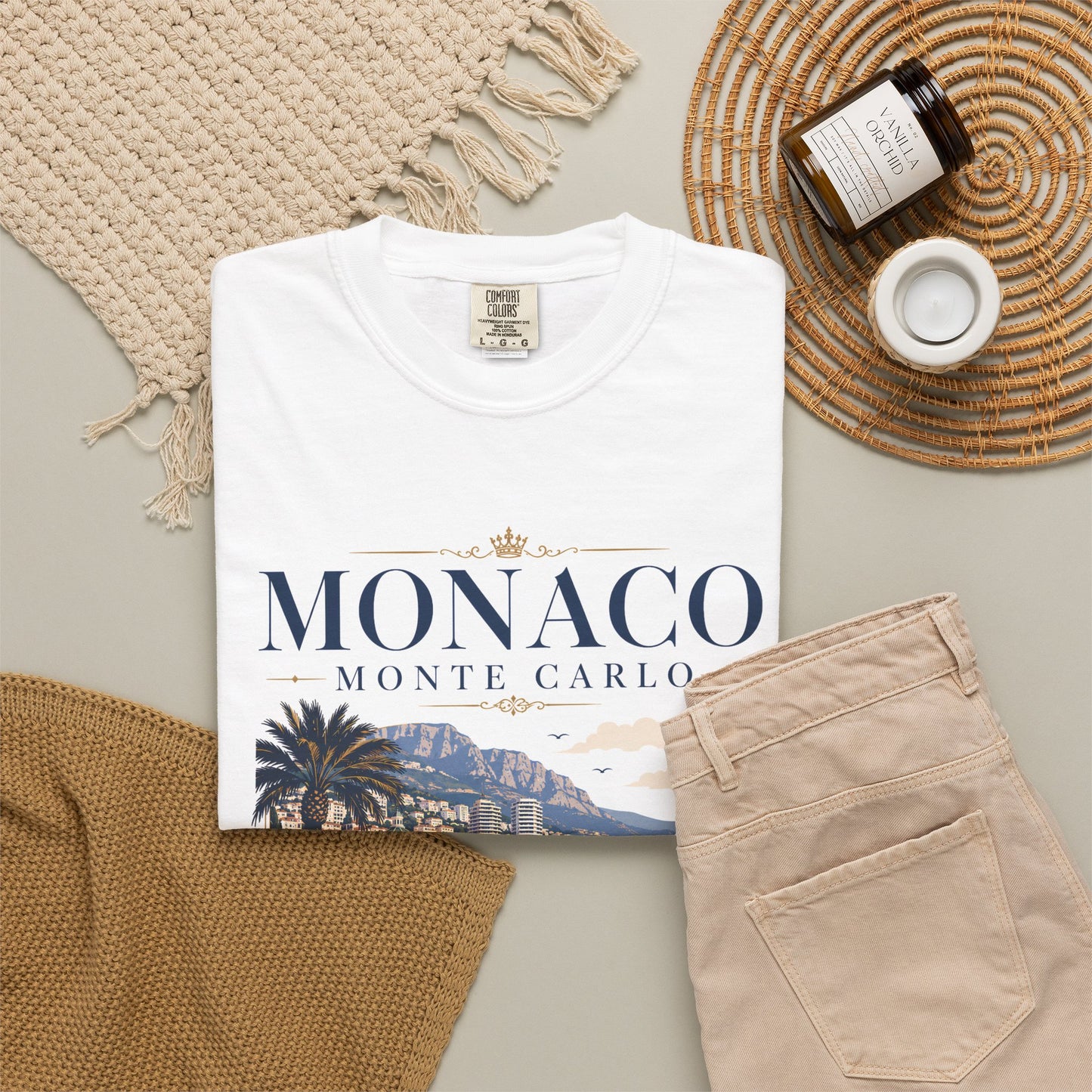Monaco Monte Carlo – Luxury Coast | Premium Summer Tee
