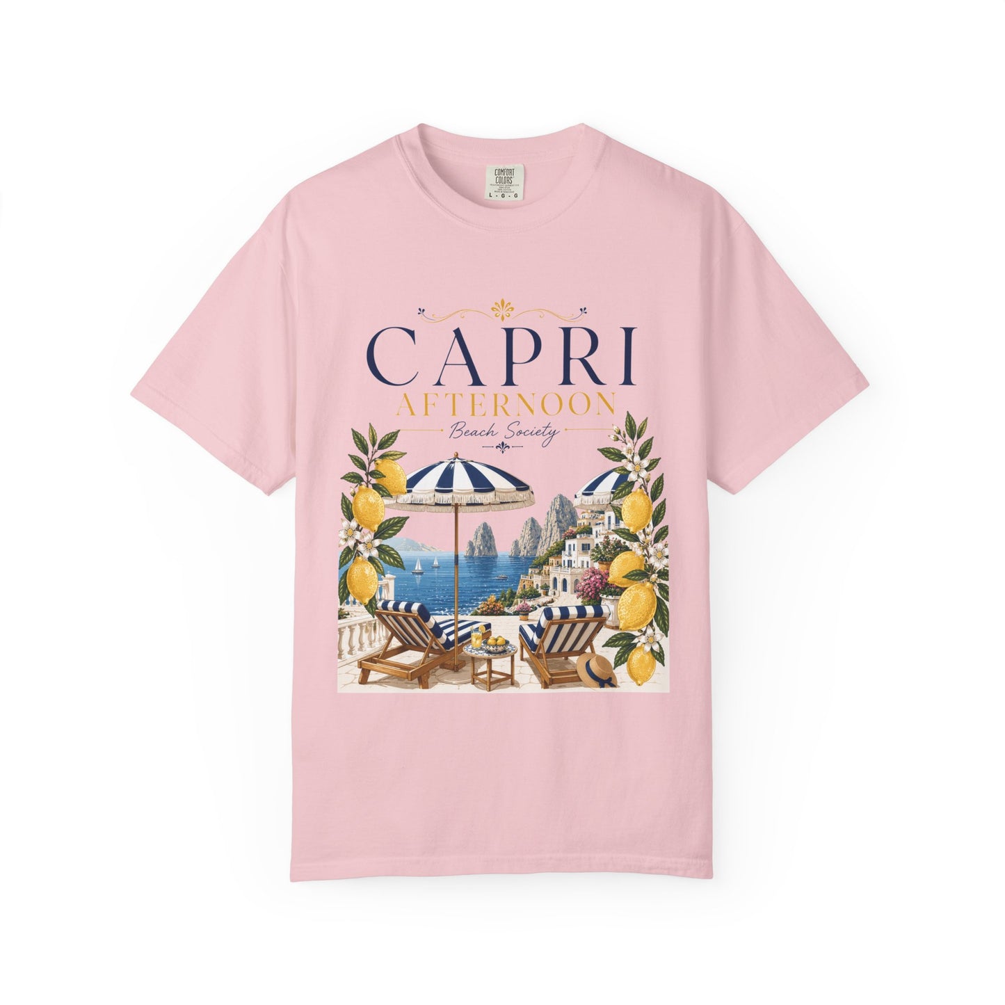 Capri Afternoon – Beach Society | Premium Graphic Tee