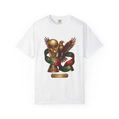 Portugal Football World Cup 2026 'Triumph of the Eagle' Trophy Graphic – Imperial Glory | Premium Summer Tee