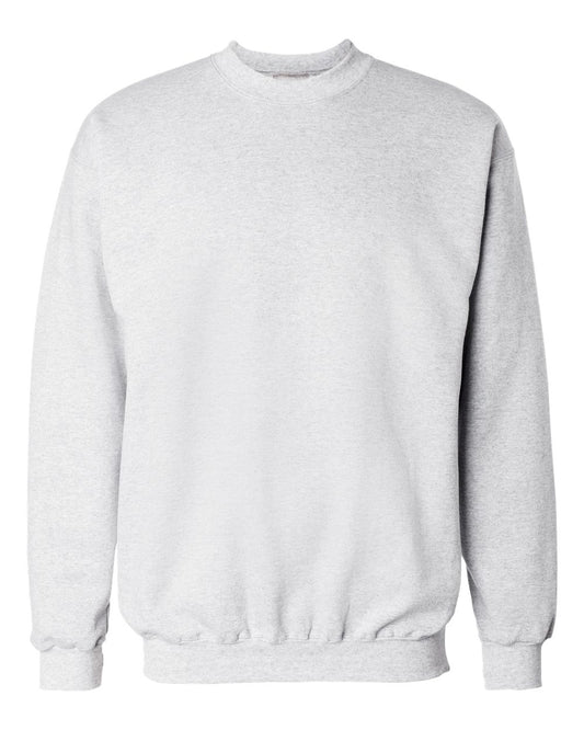 Hanes, Heavyweight Fleece Sweatshirt, Crewneck Pullover for Men, Ash, X-Large