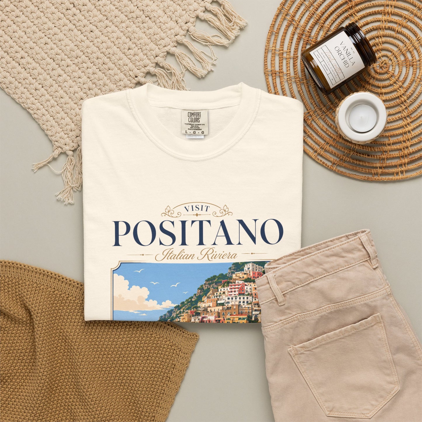 Visit Positano – Italian Riviera | Premium Summer Tee