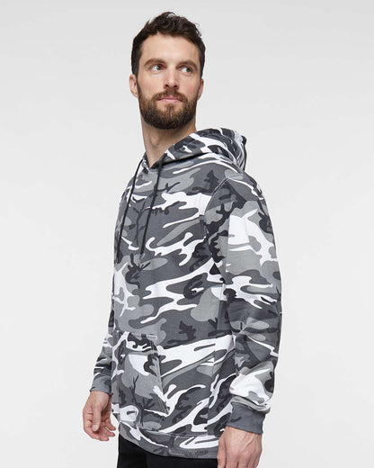 Unisex Camo Fleece Hoodie Sweatshirt