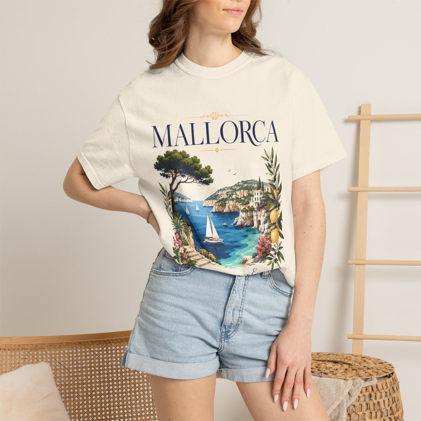 Mallorca Mediterranean Escape – Coastal Paradise | Premium Summer Tee