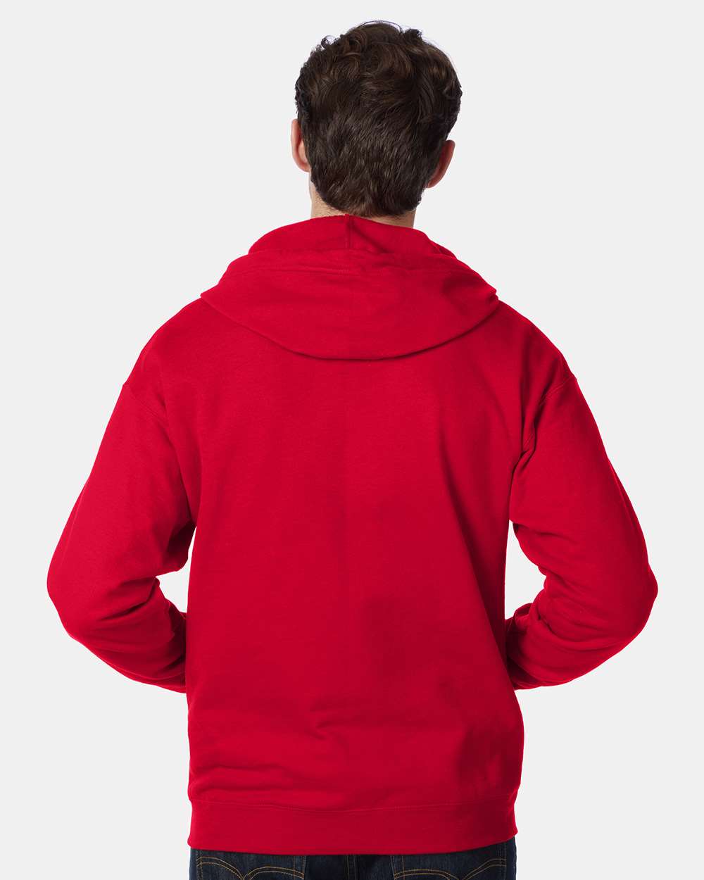 Unisex EcoSmartÂ® Full-Zip Hooded Sweatshirt