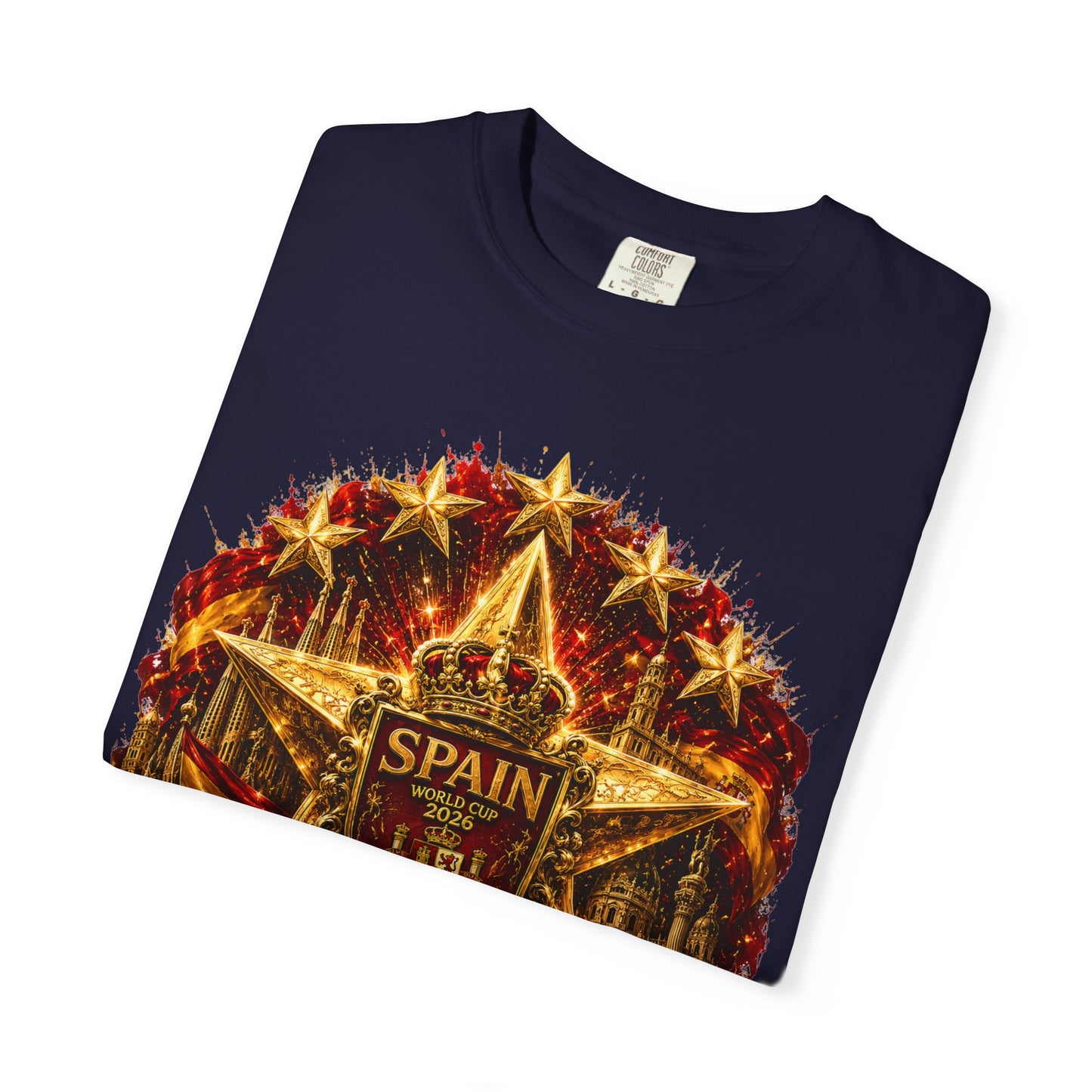 Spain Football World Cup 2026 'Estrella Sagrada' Epic Championship | Premium Graphic Tee