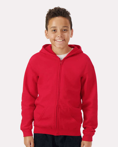 Youth Heavy BlendÃ‚â„¢ Full-Zip Hooded Sweatshirt