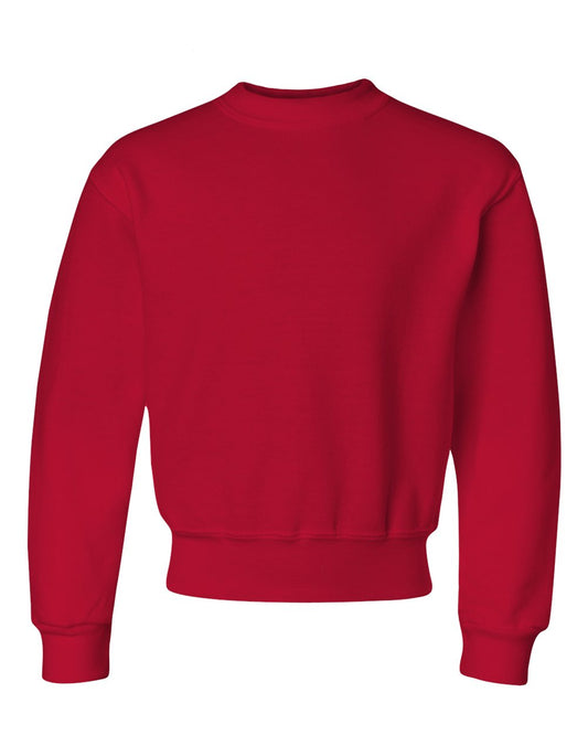Jerzees Youth NuBlend Crewneck Sweatshirt True Red