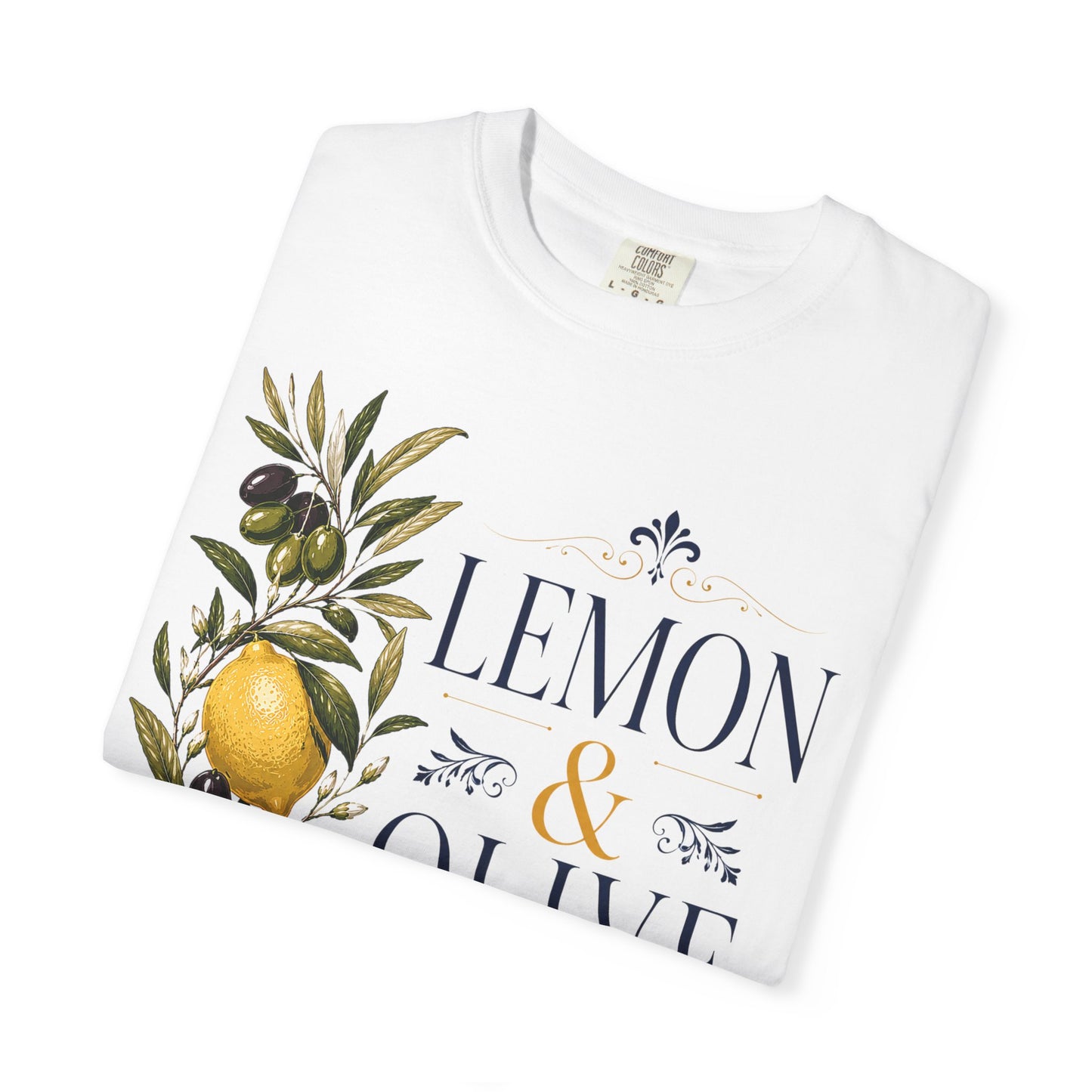 Lemon & Olive – Italian Heritage | Premium Graphic Tee