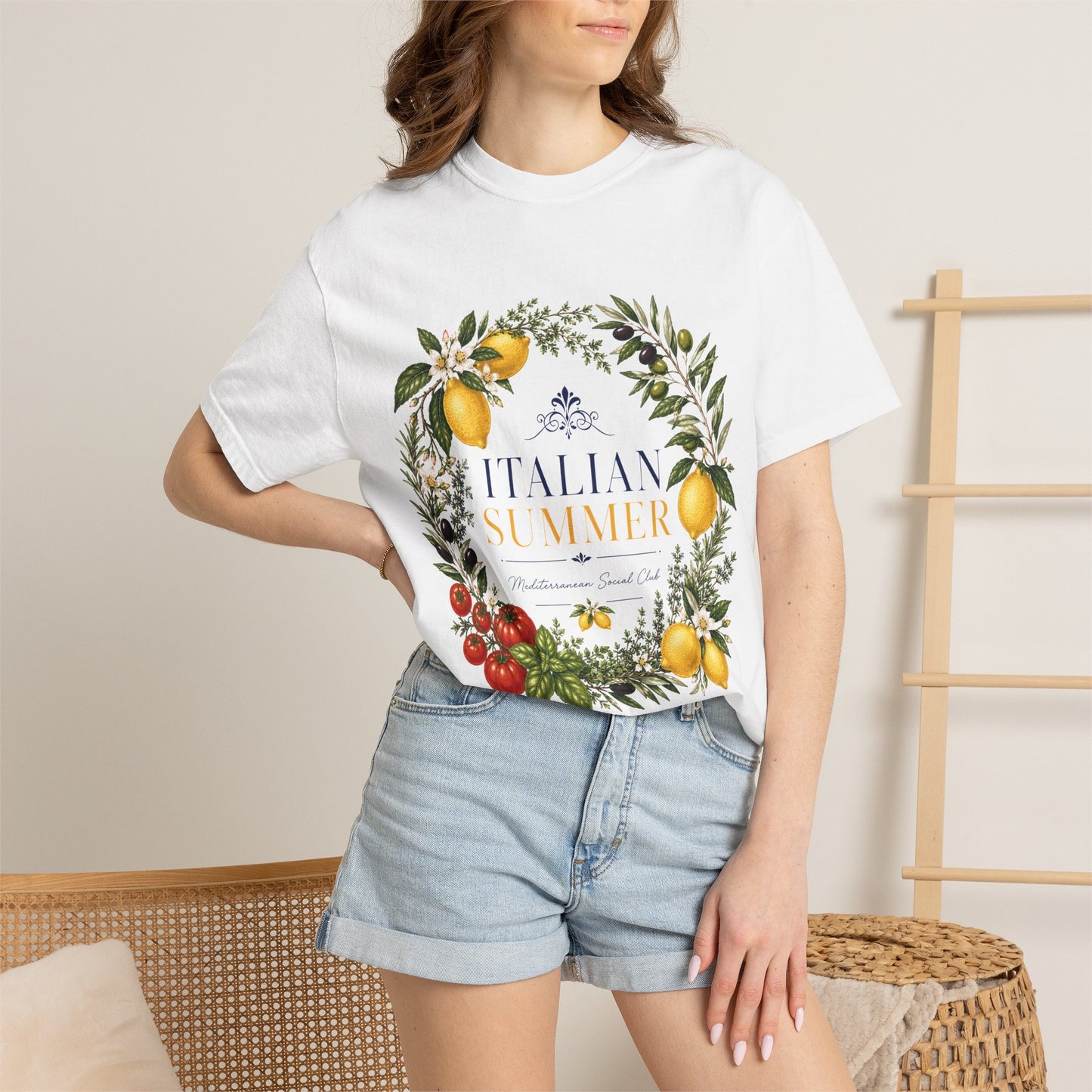 Italian Summer – Mediterranean Social Club | Premium Graphic Tee