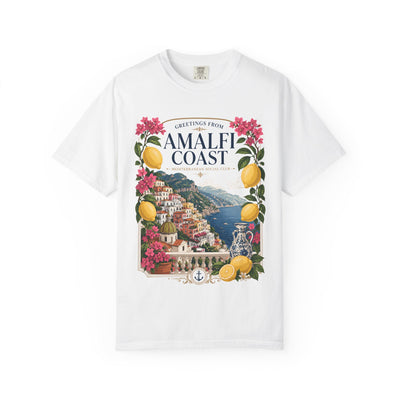 Greetings From Amalfi Coast – Mediterranean Social Club | Summer Tee