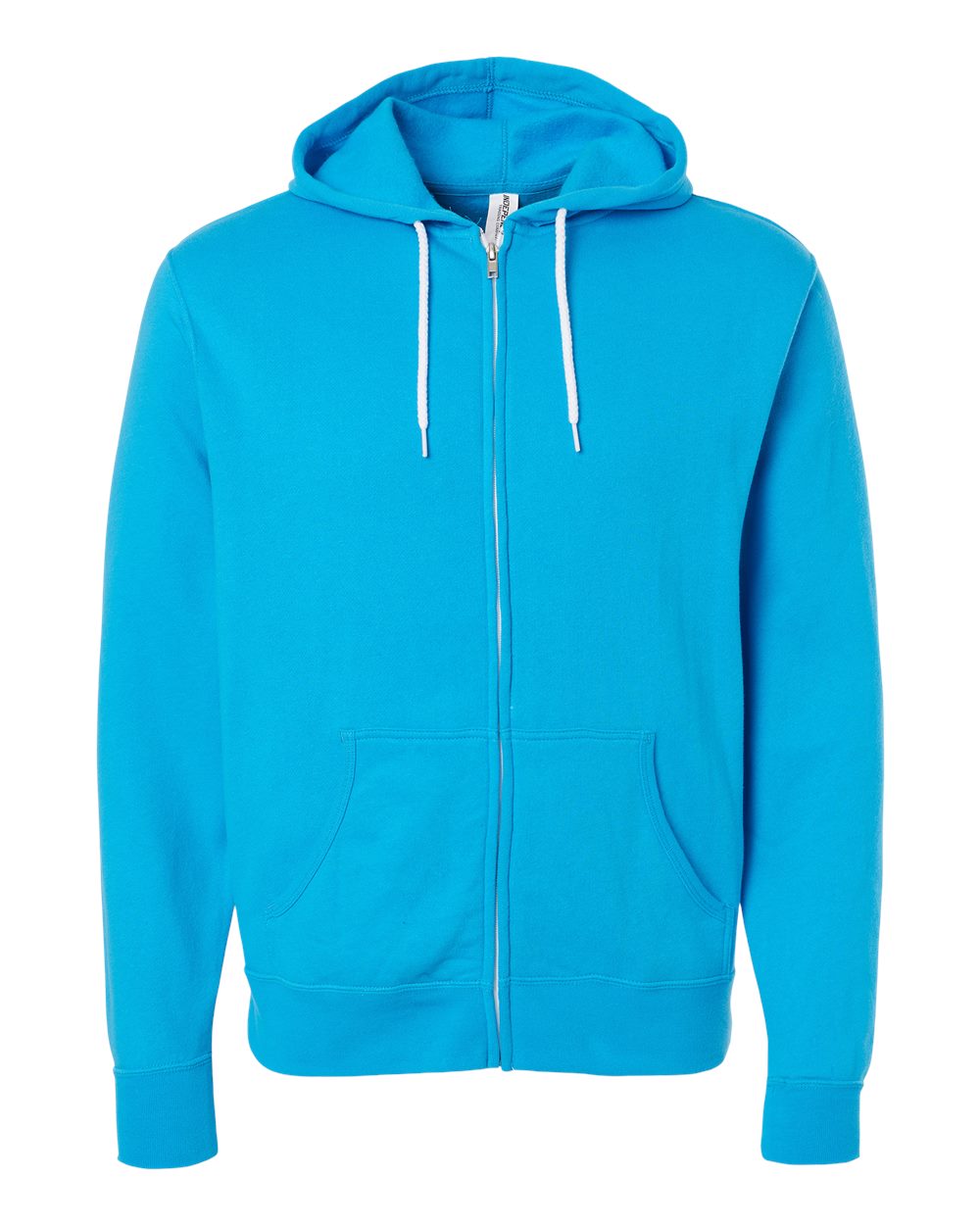 Independent Trading Co. AFX90UNZ Lightweight Full-Zip Hooded Sweatshirt