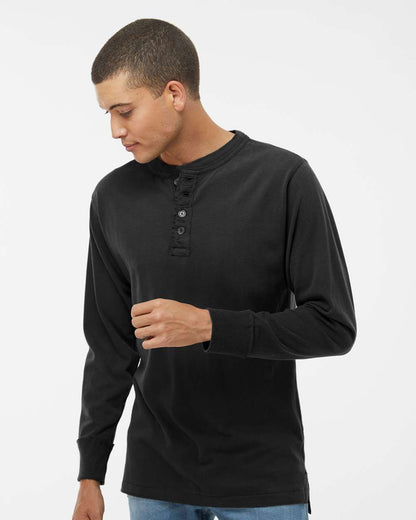 Men's Vintage Brushed Jersey Henley