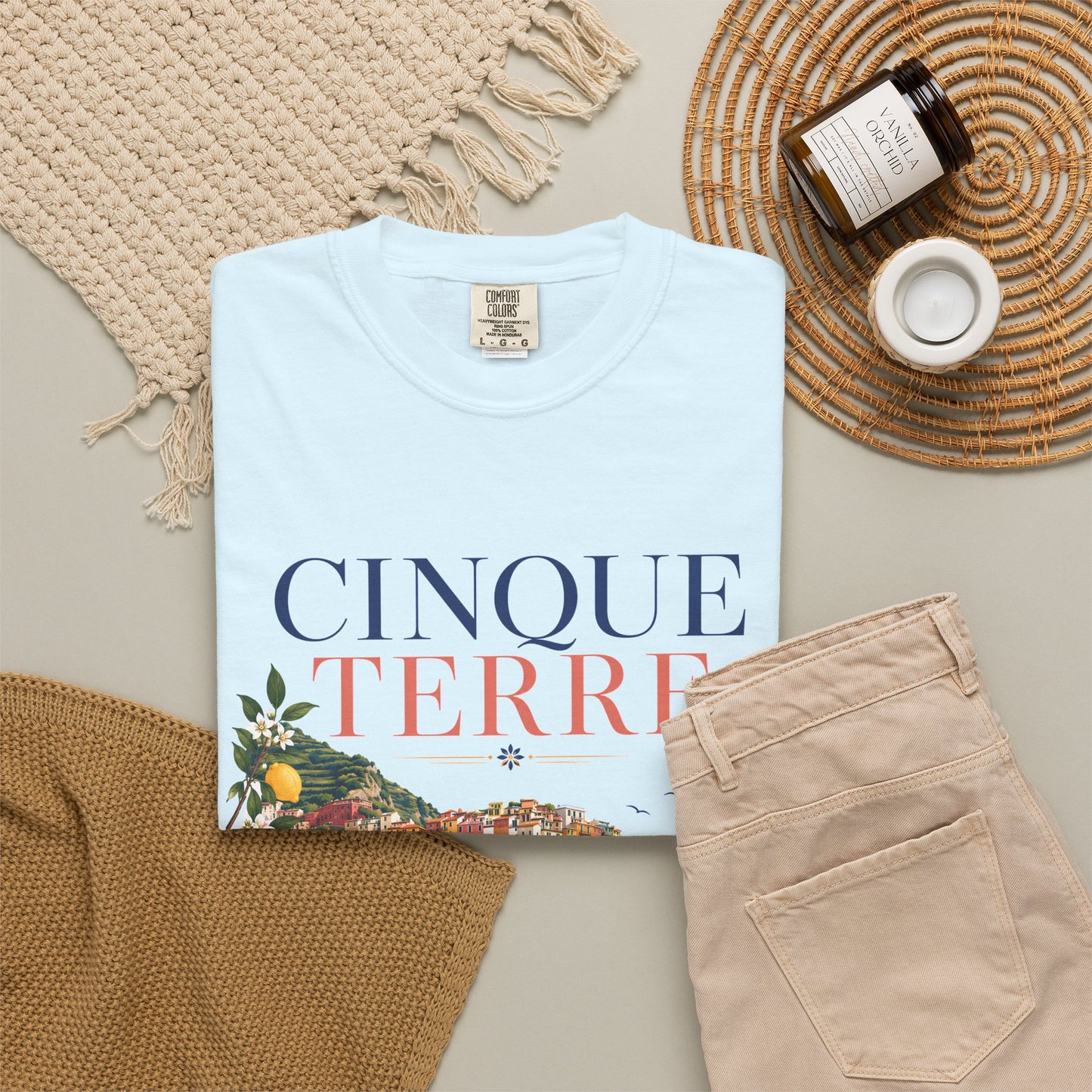 Cinque Terre – Italian Coast | Premium Summer Tee