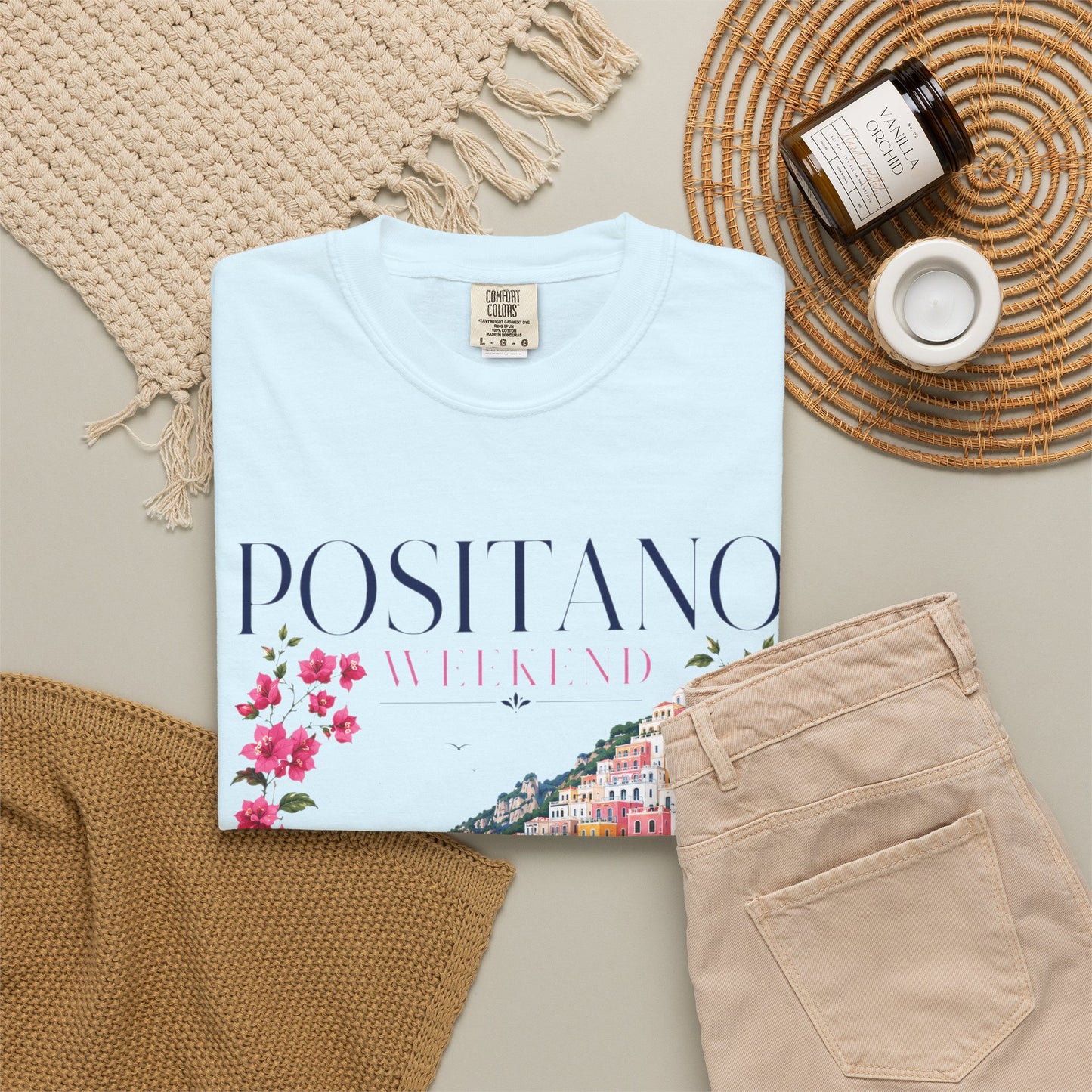 Positano Weekend – Italian Riviera | Premium Summer Tee