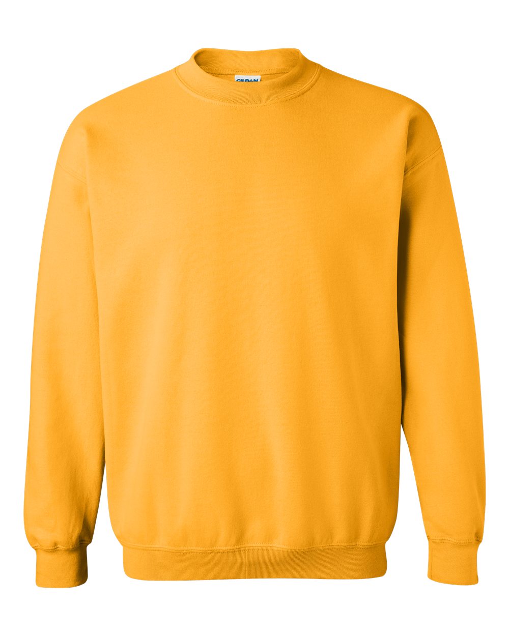 Gildan Men's Heavyweight Waistband Sweatshirt, Gold, XL