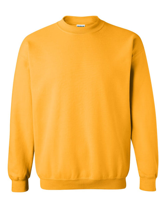 Gildan Men's Heavyweight Waistband Sweatshirt, Gold, XL
