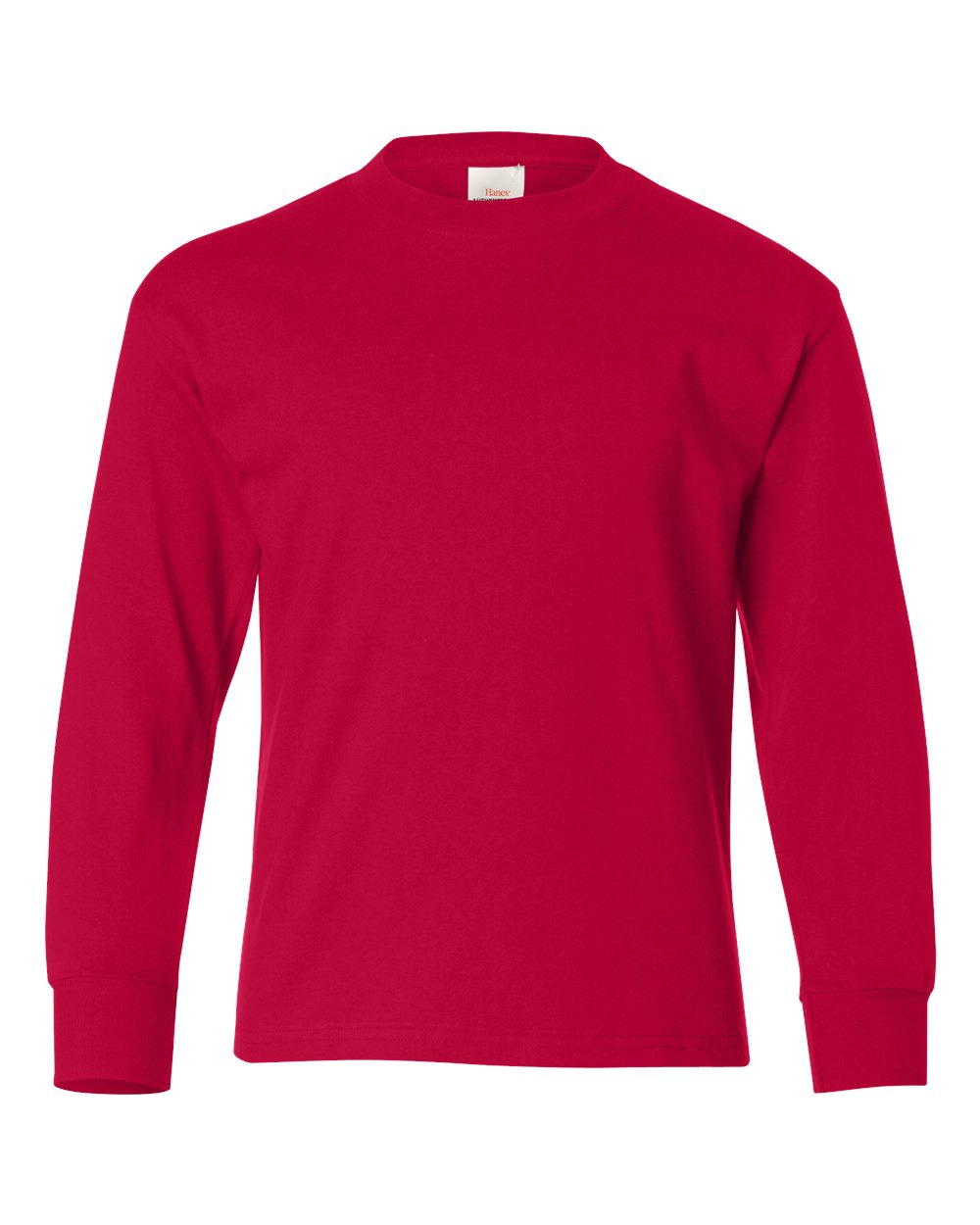 Hanes 5546 Authentic Youth Long Sleeve T-Shirt