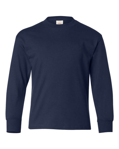 Hanes 5546 Authentic Youth Long Sleeve T-Shirt