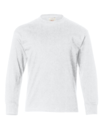 Hanes 5546 Authentic Youth Long Sleeve T-Shirt