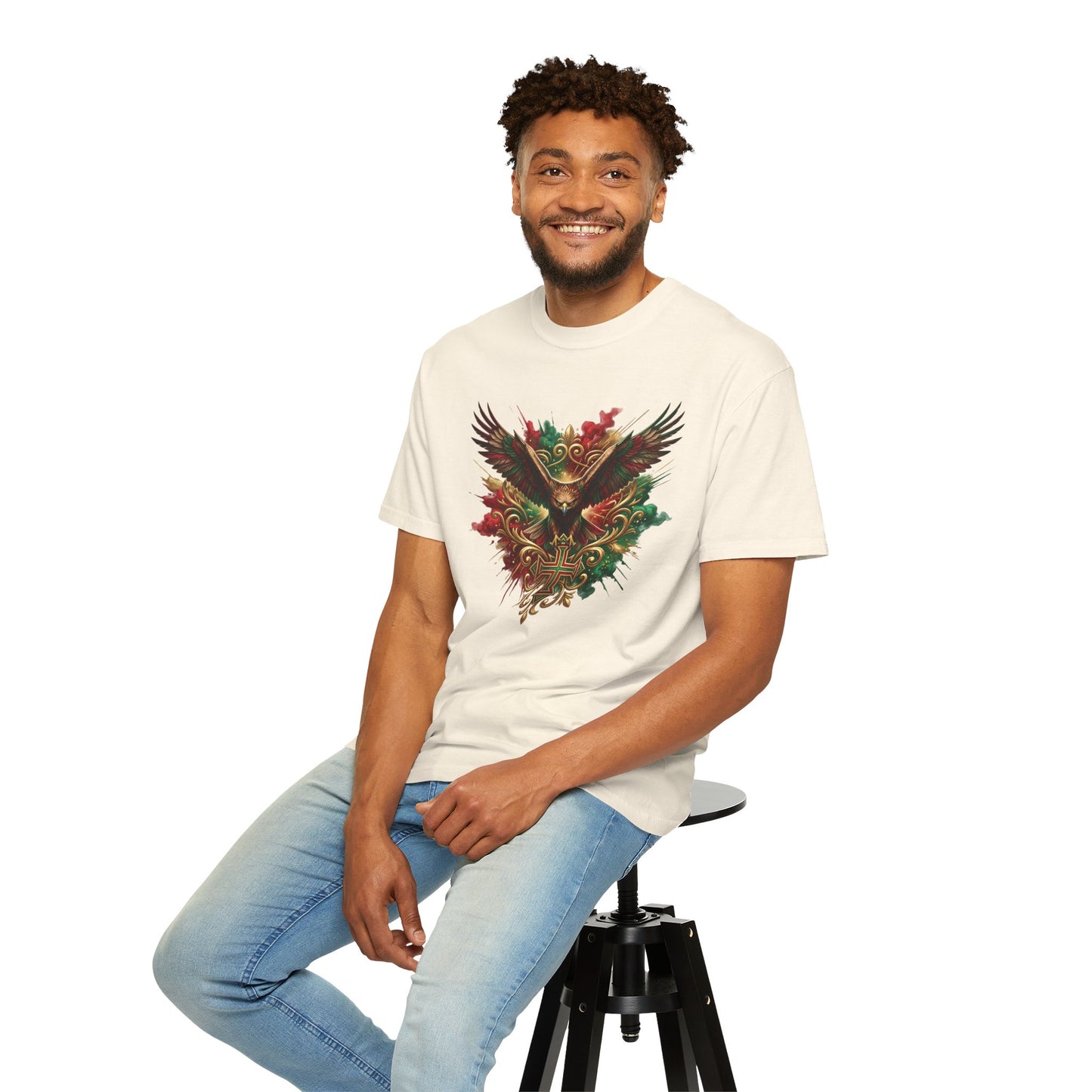 Portugal Football 'Espírito de Vitória' Sovereign Crest | Premium Graphic Tee