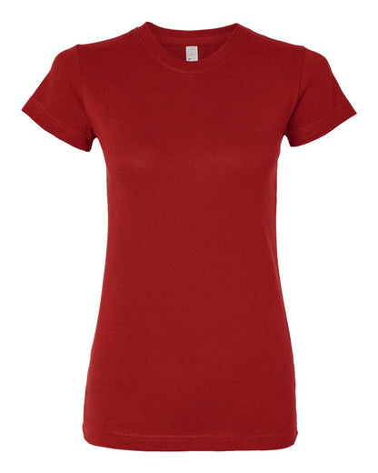 LAT 3616 Women Fitted Fine Jersey Tee