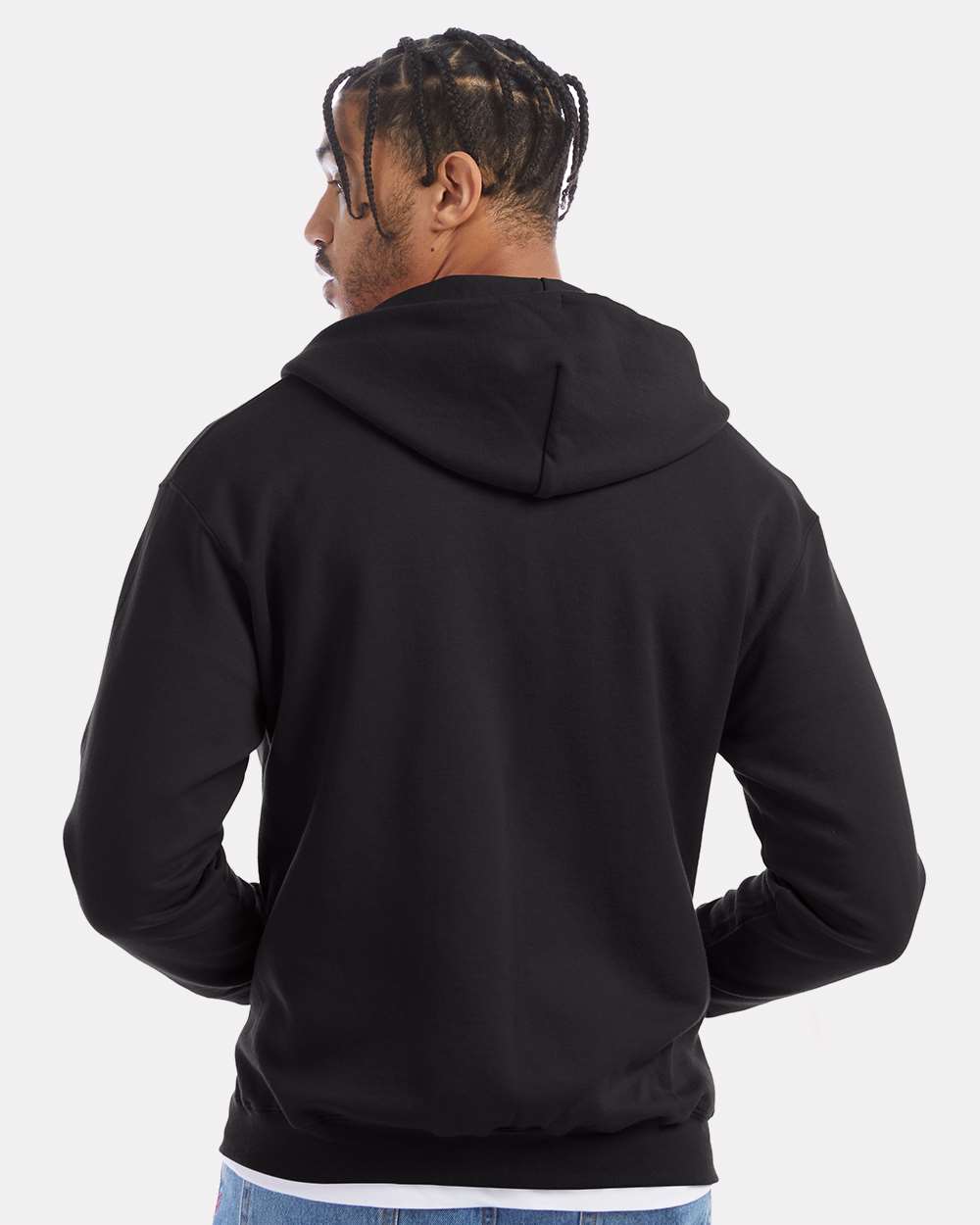 Unisex PowerblendÂ® Full-Zip Hooded Sweatshirt