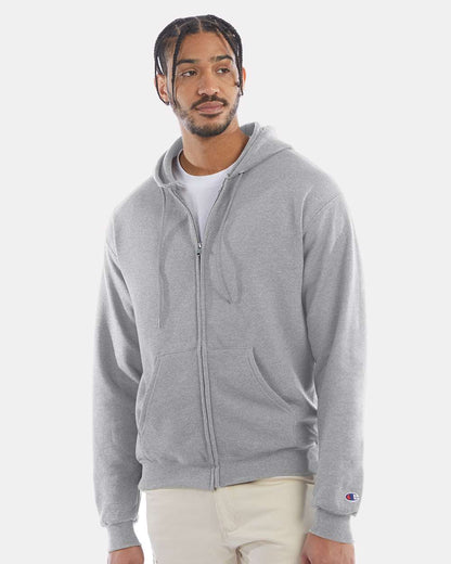 Unisex PowerblendÂ® Full-Zip Hooded Sweatshirt