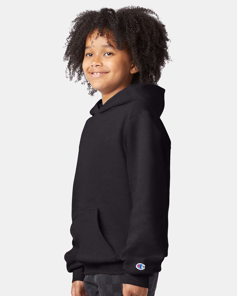 Youth PowerblendÂ® Hooded Sweatshirt