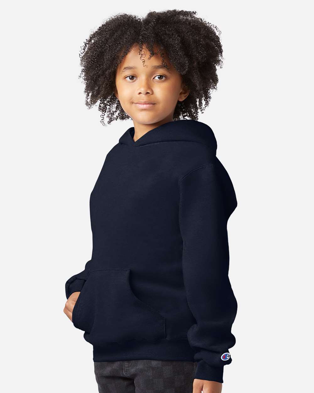 Youth PowerblendÂ® Hooded Sweatshirt