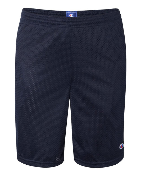 Champion mens 9" Shorts, Mesh Shorts, 9", Mesh Basketball Shorts, Mesh Gym running shorts, Navy-407q88, XX-Large US