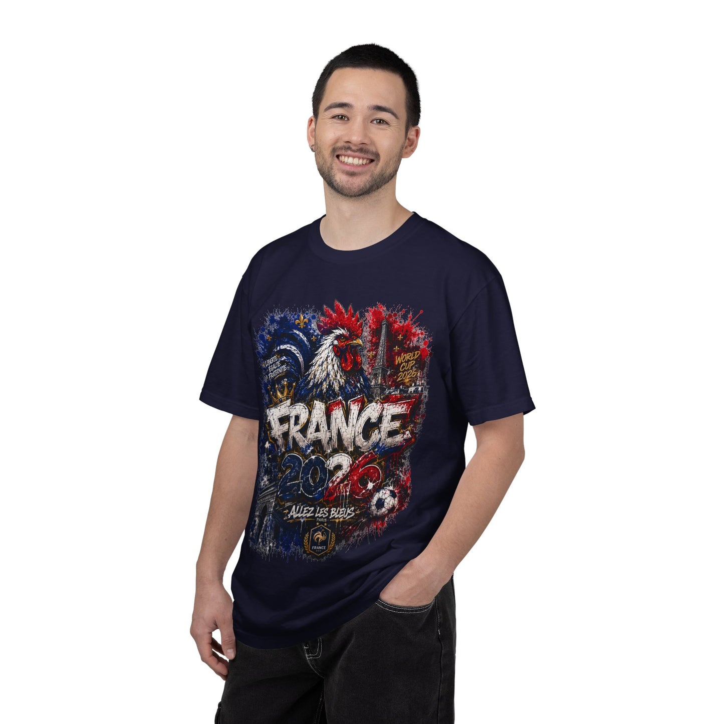 France Football 'Les Bleus' Street Graffiti – World Cup 2026 | Premium Graphic Tee
