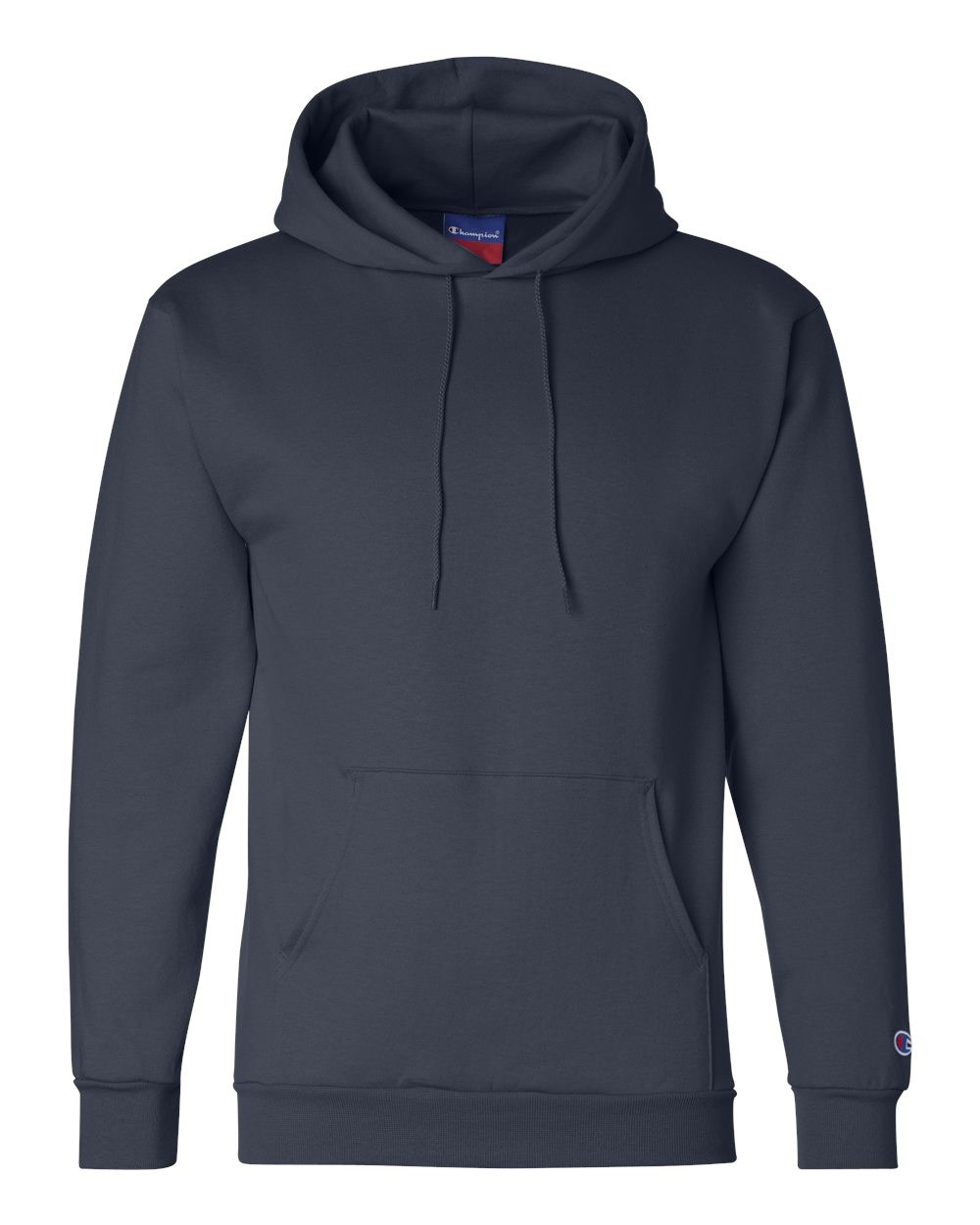 Champion Men's Front Pocket Pullover Hoodie Sweatshirt, Medium, Navy