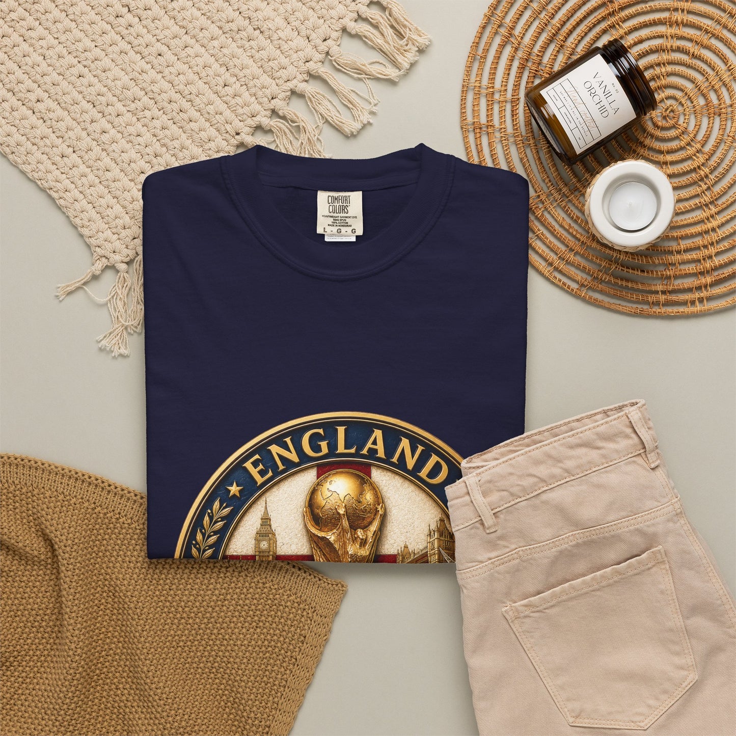 England World Cup 2026 Medallion – London Glory | Premium Graphic Tee