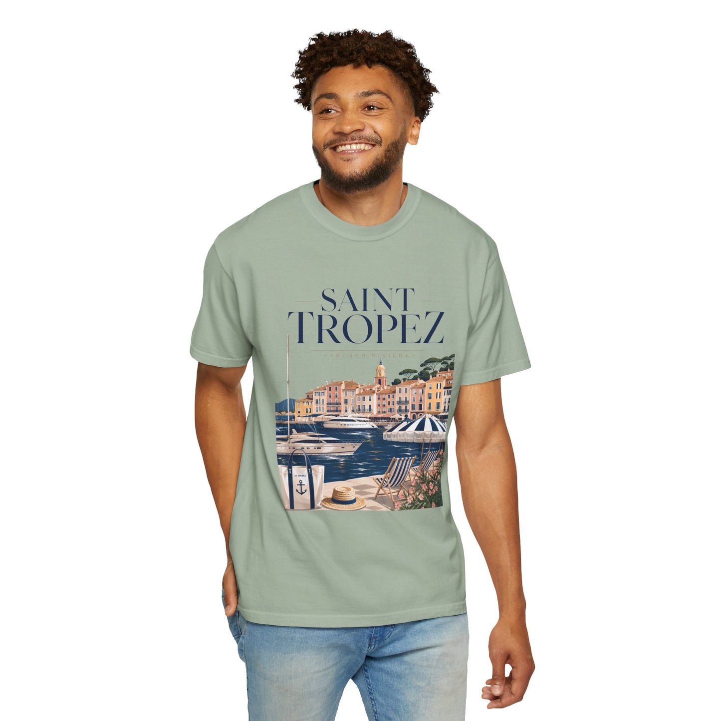 Saint Tropez – French Riviera | Premium Summer Tee