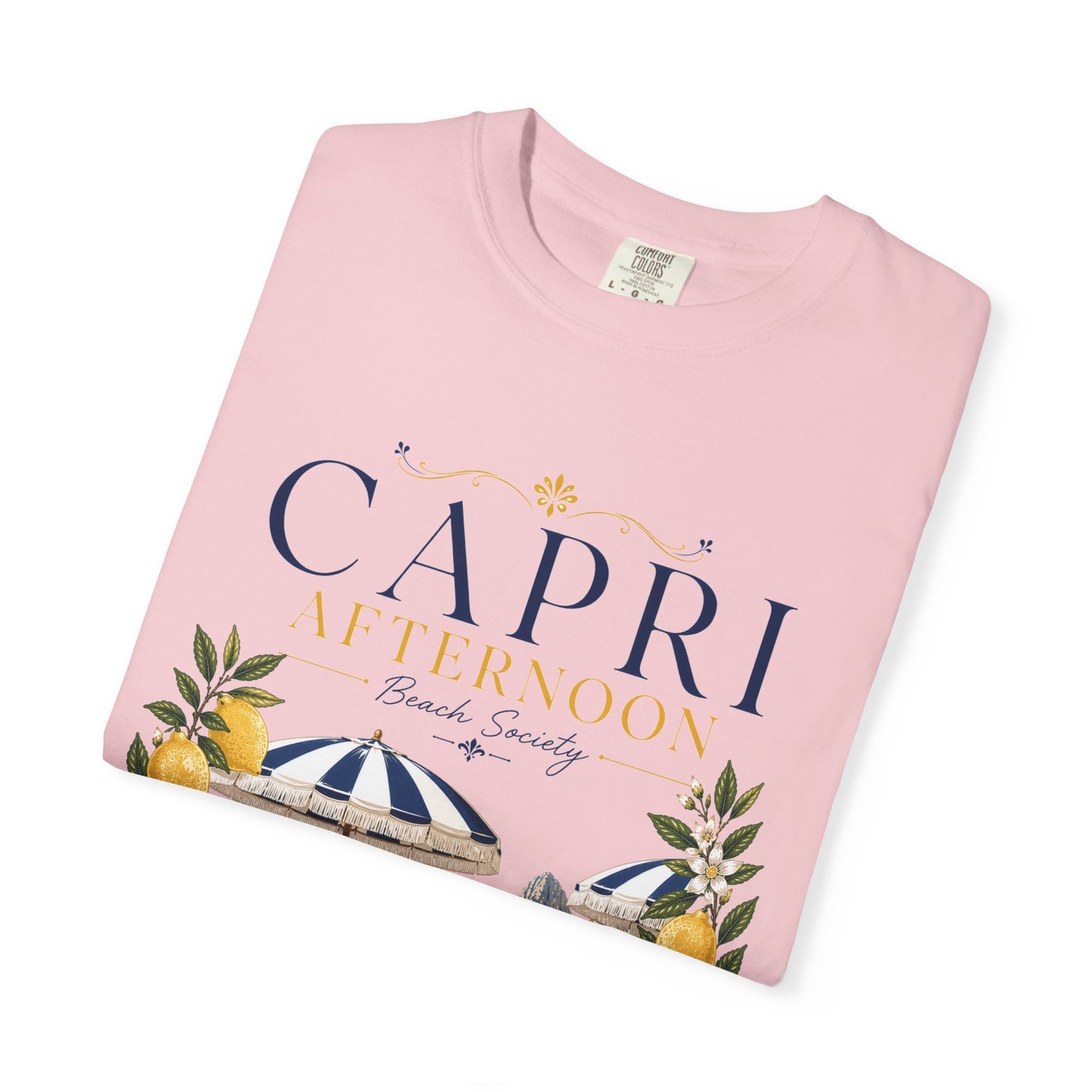 Capri Afternoon – Beach Society | Premium Graphic Tee