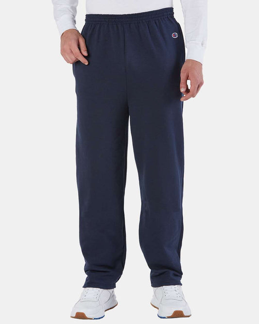 Men's PowerblendÂ® Open-Bottom Sweatpants with Pockets