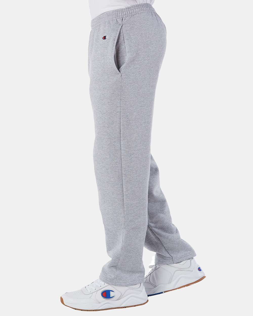 Men's PowerblendÂ® Open-Bottom Sweatpants with Pockets