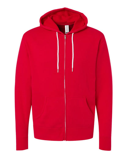 Independent Trading Co. AFX90UNZ Lightweight Full-Zip Hooded Sweatshirt