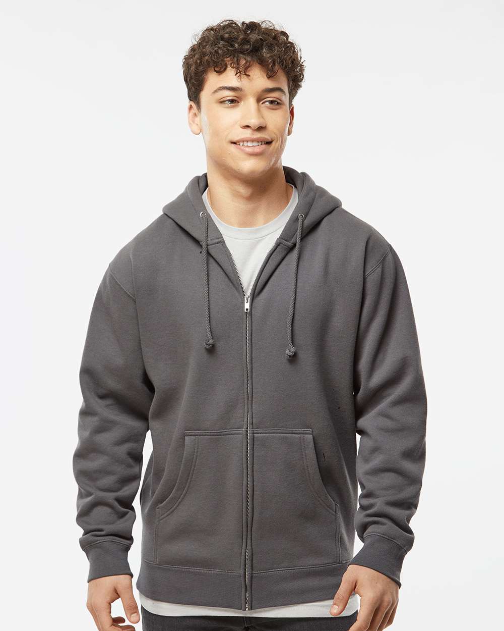 Unisex Heavyweight Full-Zip Hooded Sweatshirt
