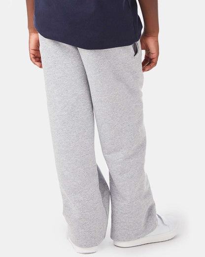 Youth PowerblendÂ® Open-Bottom Sweatpants with Pockets