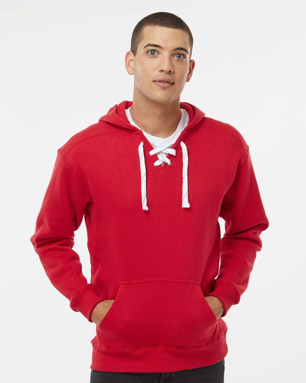 Men's Sport Lace Hooded Sweatshirt